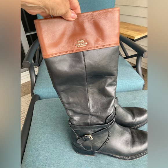 Coach riding boots size 9. Original owner. - Picture 2 of 3